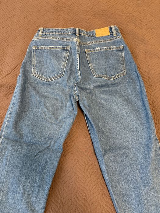 Тъмносини дънки Bershka