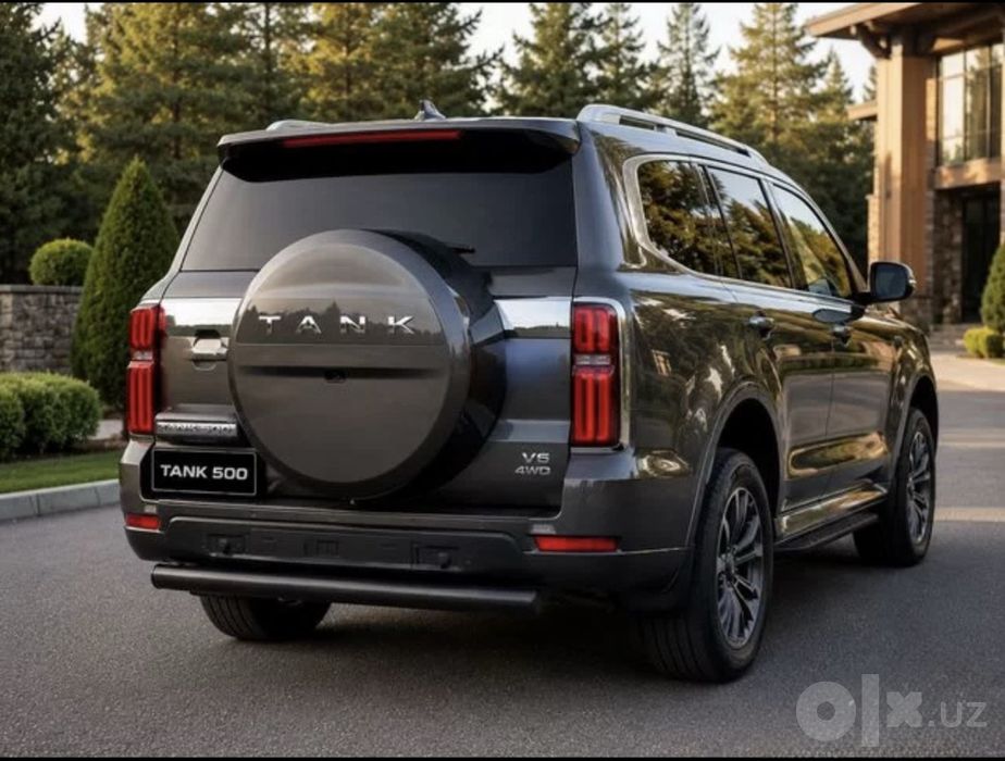 Защита бампера на Haval H5 Tank 500 infinity QX60