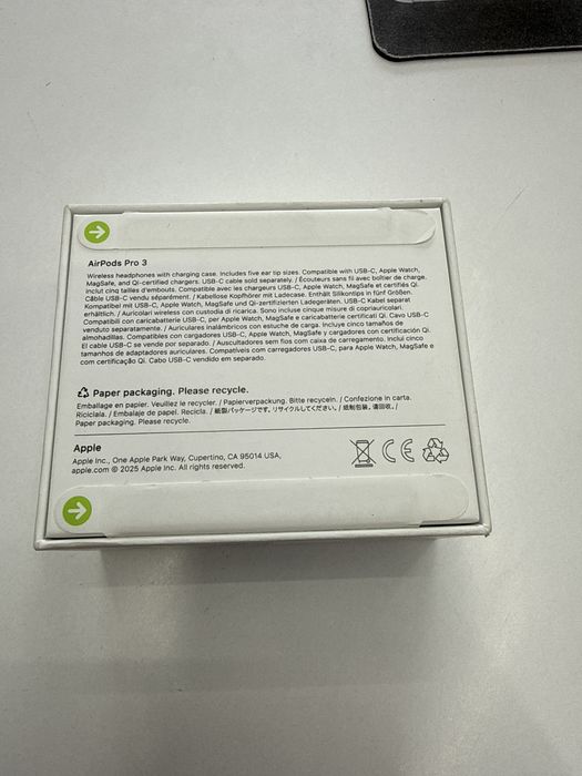 AirPods Pro 3 USB-C Noi Sigilate Originale 100%