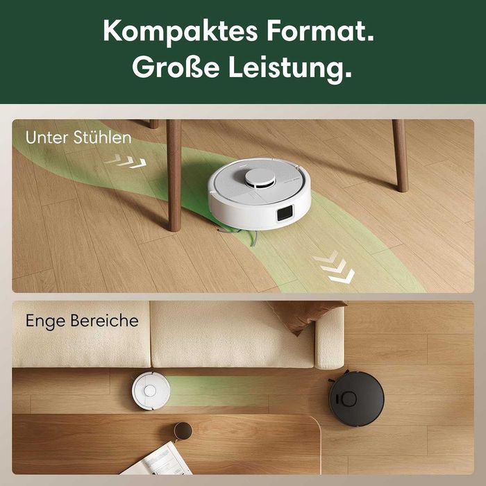 iRobot Roomba Mini робот прахосмукачка и моп + докинг станция AutoEmpty, 7000 Pa