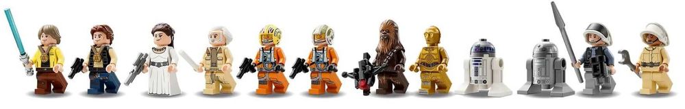 НОВО LEGO Star Wars 75365 - Базата на бунтовниците Явин 4