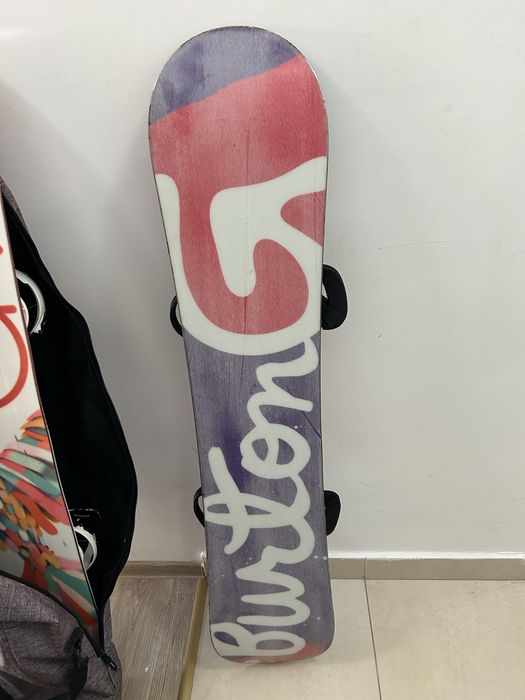 Placa de Snowboard Burton Genie + legaturi Burton  Lexa EST