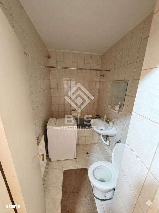 Garsonieră decomandată cu POD (Placă beton)