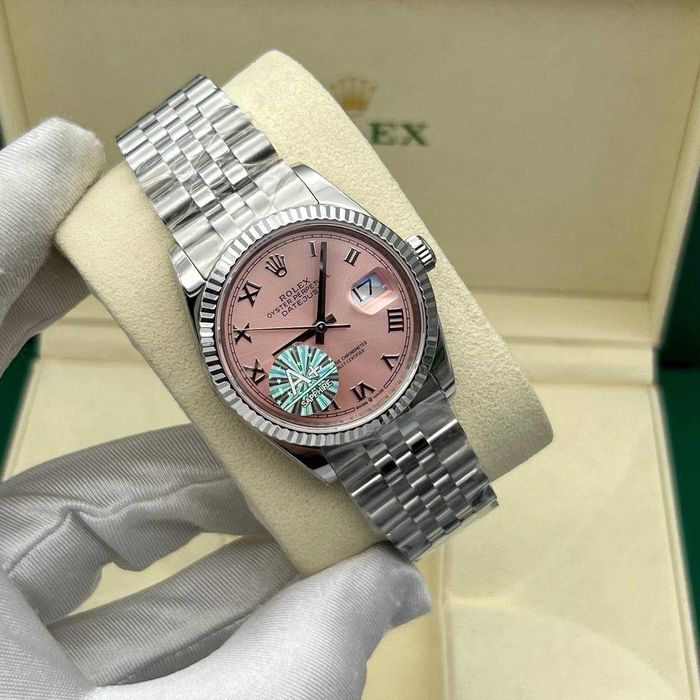 rolex datejust 36mm розов циферблат