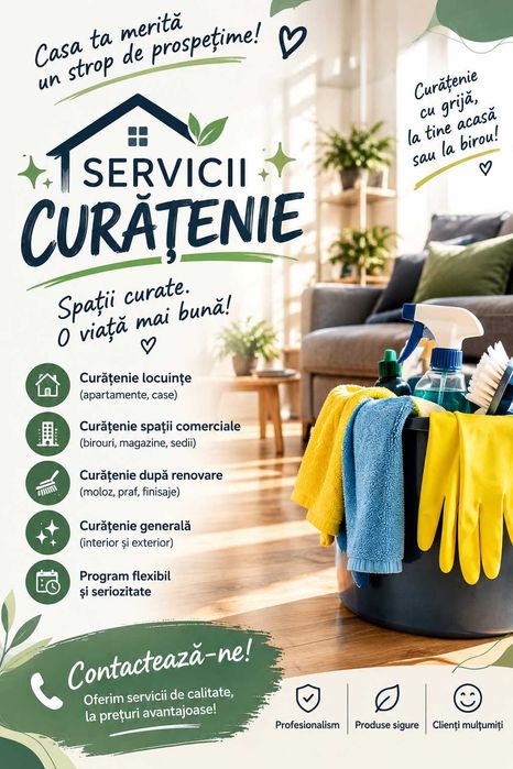 Servicii curățenie