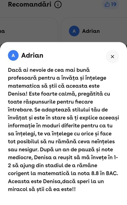 Meditații matematică