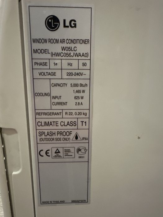 Оконный LG кондицонер