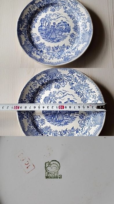 Советские винтажные тарелки