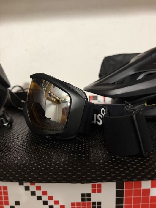Casca cygnus ski+ ochelari
