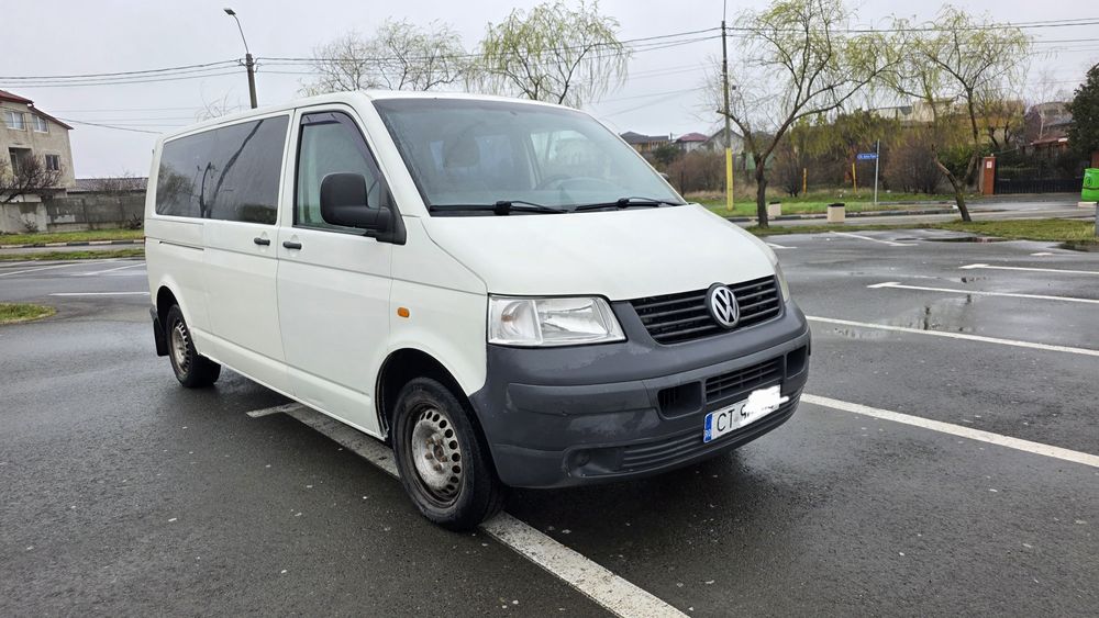 Vw transporter t5, 2008, 1.9tdi, 8+1 locuri