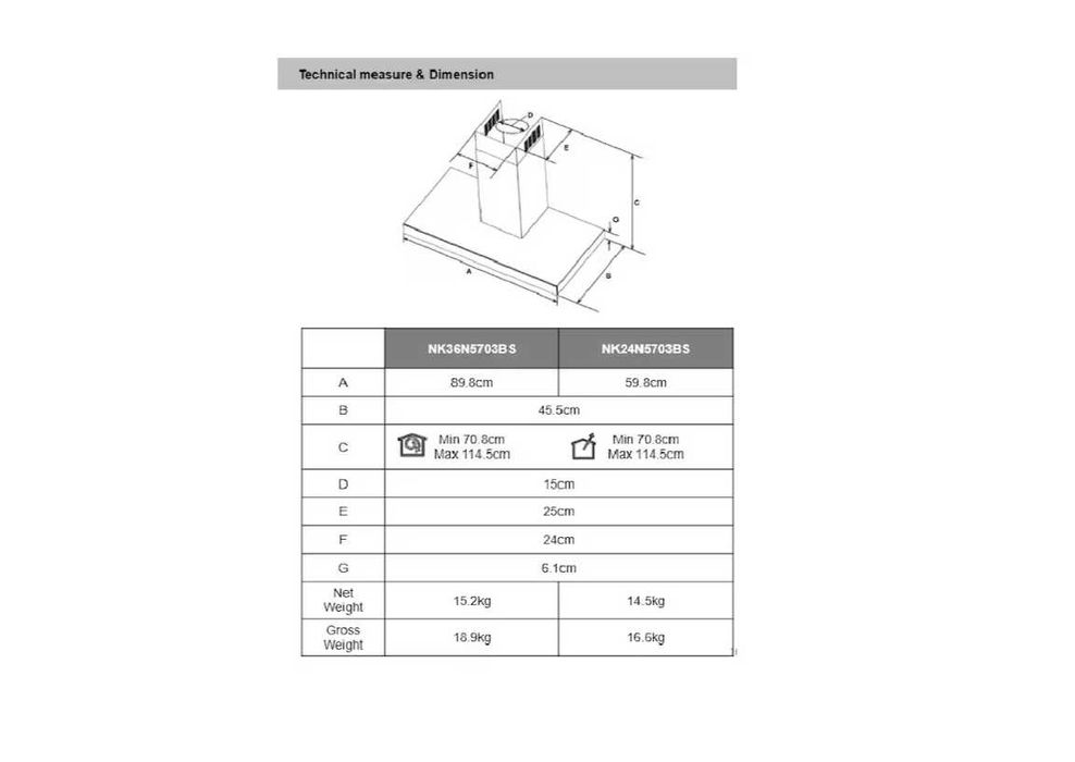 Hota Samsung NK36C5703TS/UR de vanzare