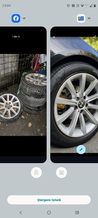 Vând / schimb jante BMW r18 / r17 5x120