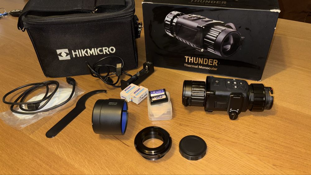 Термална насадка HIKMICRO Thunder TH35C, 384×288, 17μm, 35mm