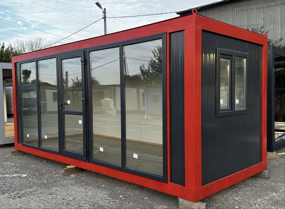 Producator Containere stardand 6x2,40 cu vitrina sau fara