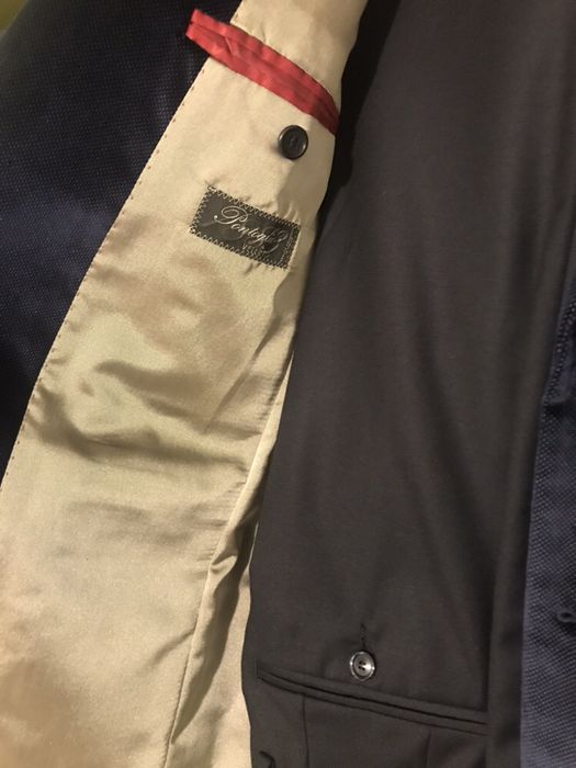 Costum Cavaliere Albastru din catifea, masura M