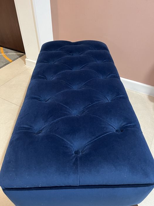 Bancuta chesterfield albastra
