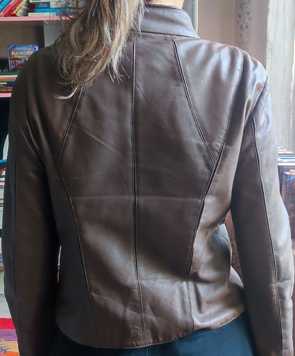 Натуральная кожаная куртка