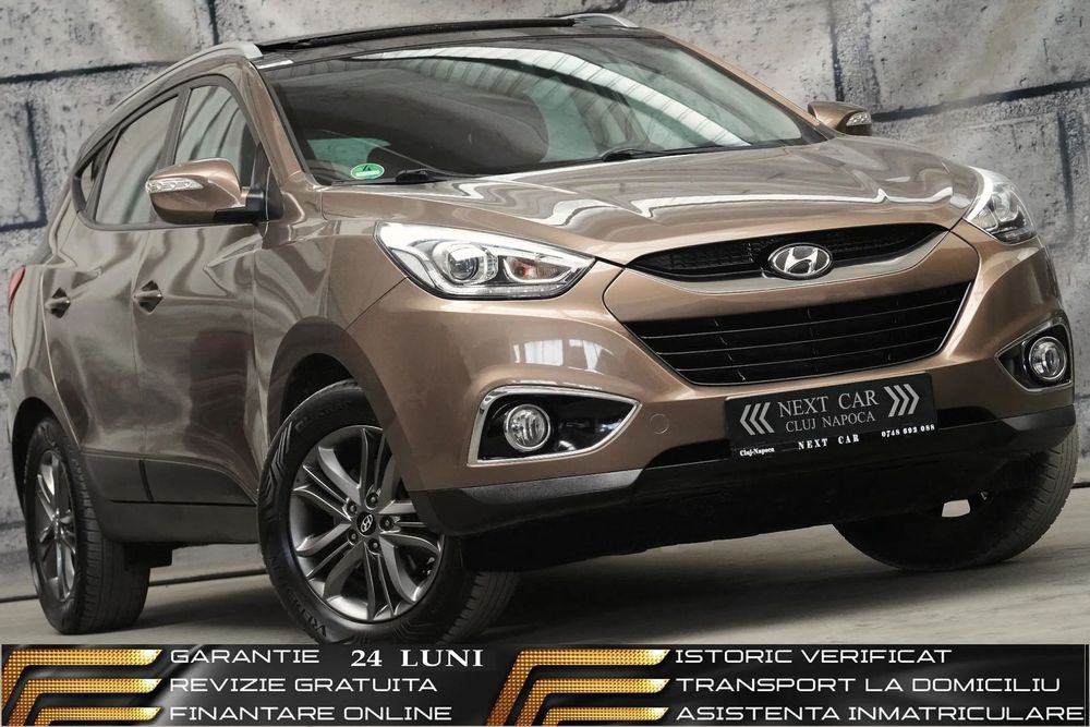 Hyundai ix35 GARANTIE 24 LUNI*RATE*4x4*166Cp*Benzina*Panorama*Automata*Piele*Navi
