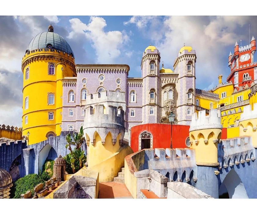 Пъзел Ravensburger 1000 ел. - Дворецът Пена, Португалия