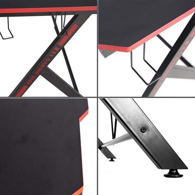 Гейминг бюро с ергономичен дизайн