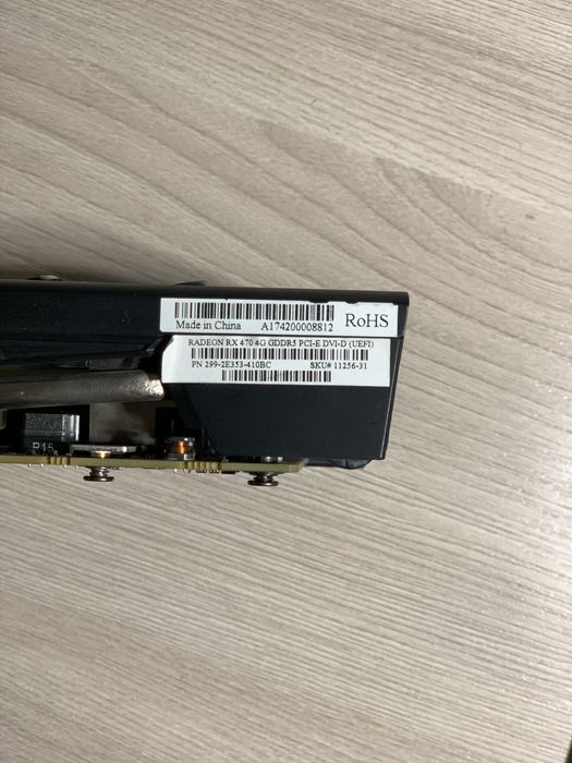 Видеокарта sapphire radeon rx470 4gb