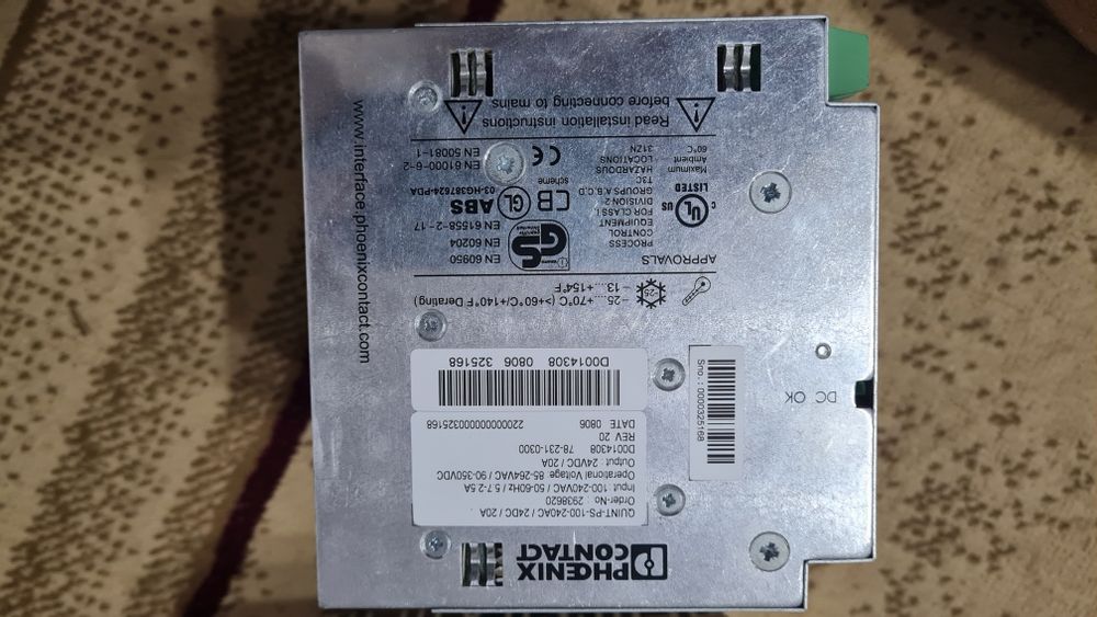 Phoenix Contact - QUINT-PS-100-240AC/24DC/