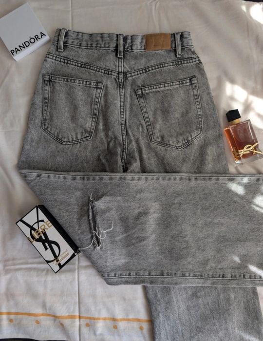Straight leg jeans