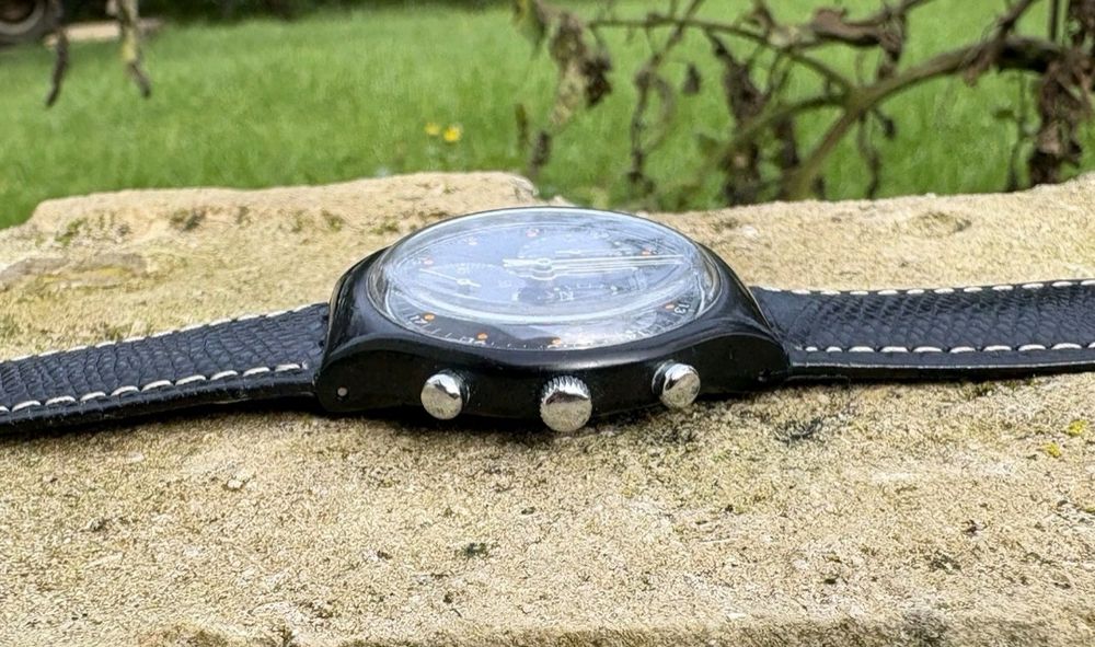 Мъжки часовник Swatch Wall Street (SCB106)