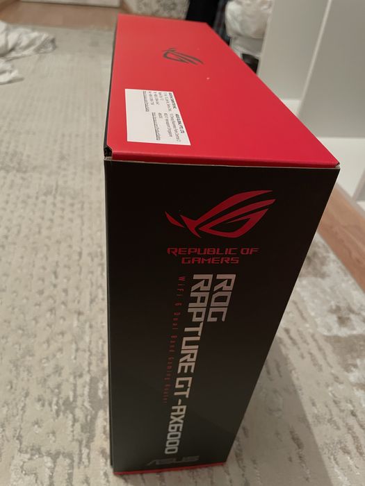 Модем Игровой ASUS ROG Rapture GT-AX6000