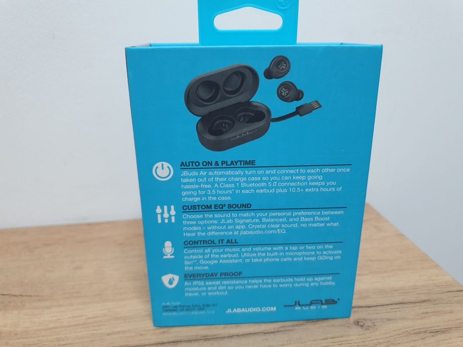 Безжични Bluetooth слушалки Jlab JBuds Air