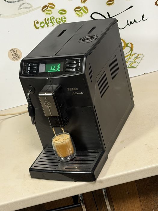 Кафемашина кафе автомат Saeco minuto с гаранция