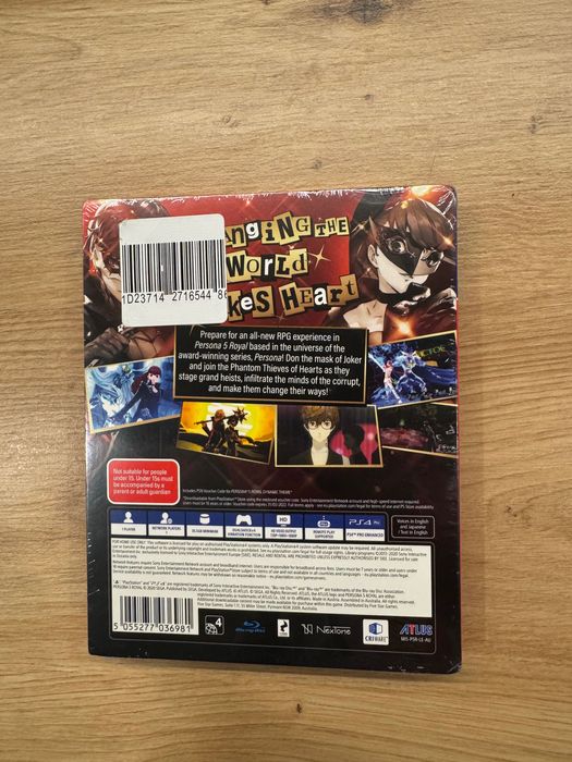 PS4 Persona 5 Royal Steelbook Edition (Чисто нова)