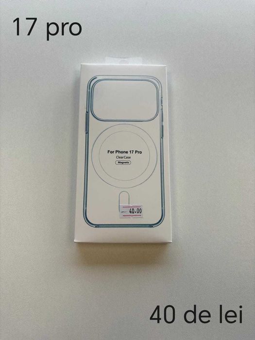 Huse, Folii, Cabluri iPhone 17 Pro - Montaj gratuit folie
