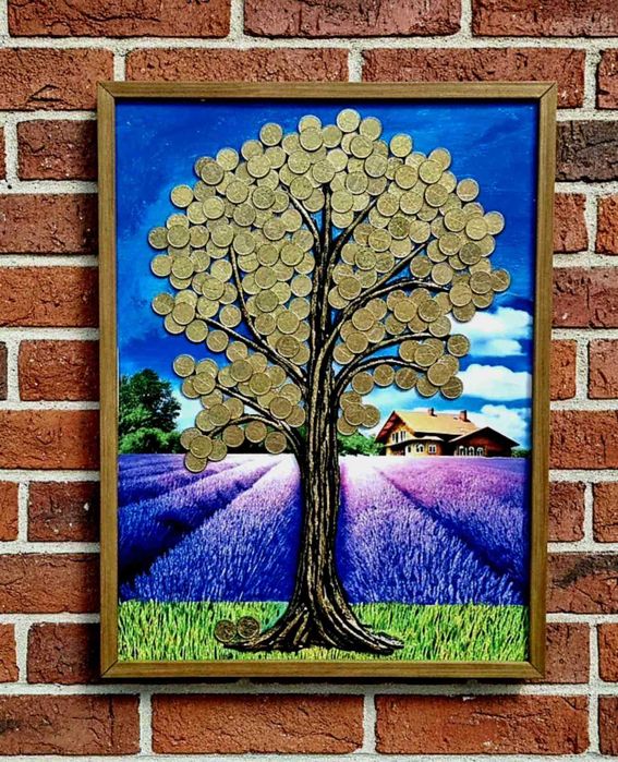 Пано "Дърво на парите и изобилието"
