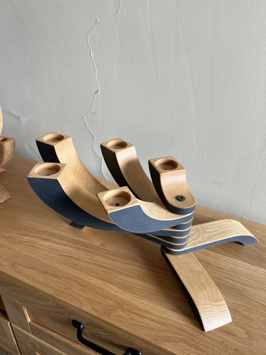 Етажерка от масив дъб с масло