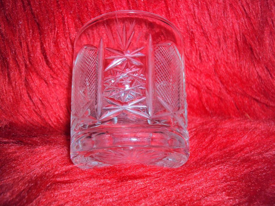 Кристален сервиз 6 броя за уиски или ракия