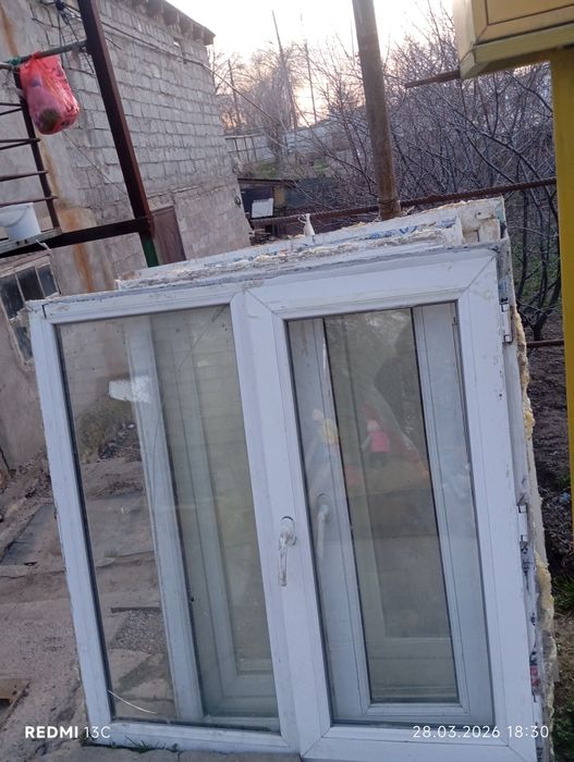 Продам бушные пластиковые окна