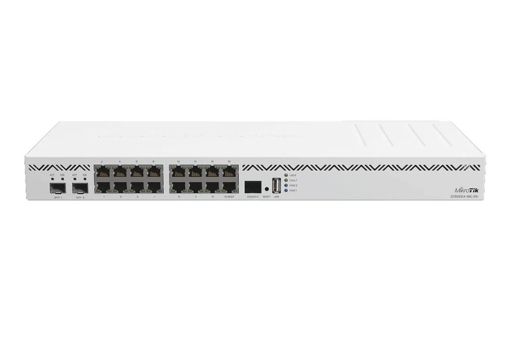 Маршрутизатор MikroTik CCR2004-16G-2S+