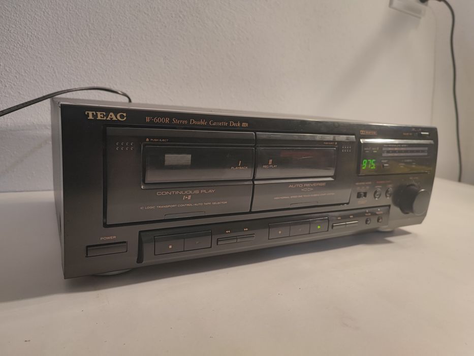 Deck Teac W 600R dublu auto reverse record