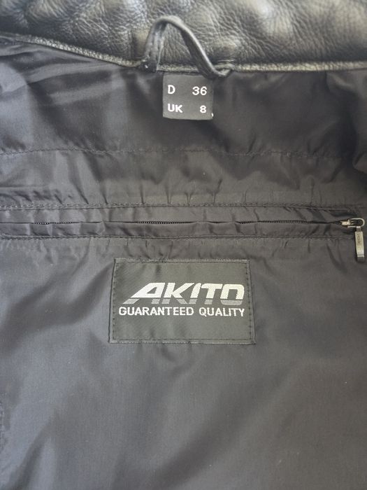 Costum moto de dama din piele Akito