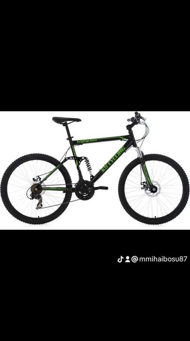 Bicicleta sport cu suspensii
