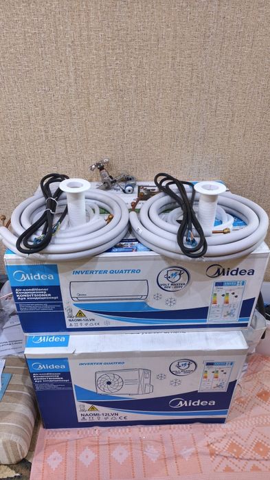 Медная трасса кондиционера Медея Наоми 12 два комплекта