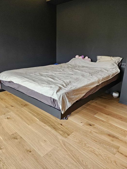 Pat PLUTITOR metalic Negru Nu scartie 180x200 160x200 200x200