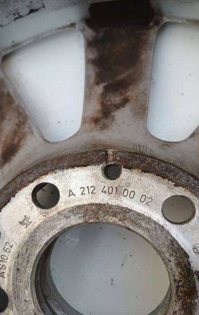 Set jante aliaj 16 Inch, 5 X 112 / 7Jx16H2 ET38  A2124010002 Mercedes