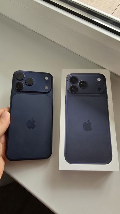 iPhone 17 Pro Max, 512 ГБ, тёмно-синий