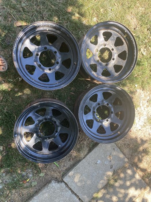 Jante 6x139,7 R15 + 2 cauciucuri ,Opel Frontera ,Nissan,Toyota,Mitsubi