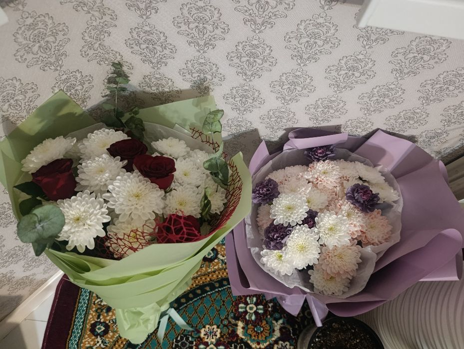 Цветы резантема,роза