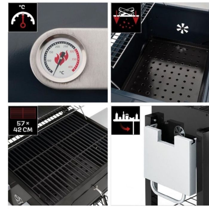 Gratar ladmann pe cărbuni