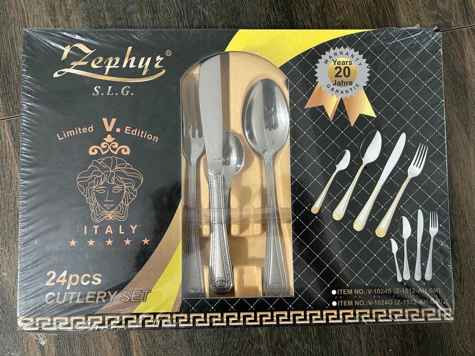 Set de tacamuri Zephyr 24 pcs - Otel inoxidabil