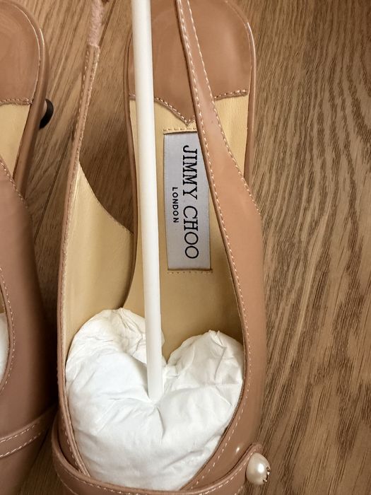 Jimmy Choo Amita Slingback – нови, размер 40 (отговарят на 39)